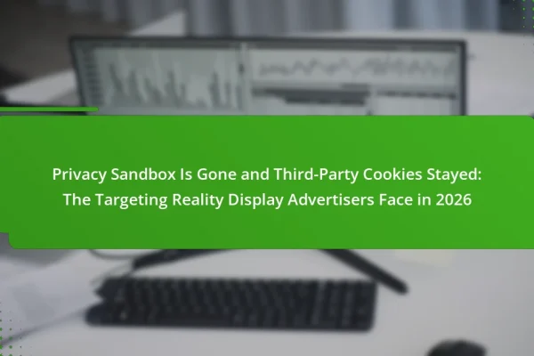 Privacy Sandbox Is Gone and Third-Party Cookies Stayed: The Targeting Reality Display Advertisers Face in 2026